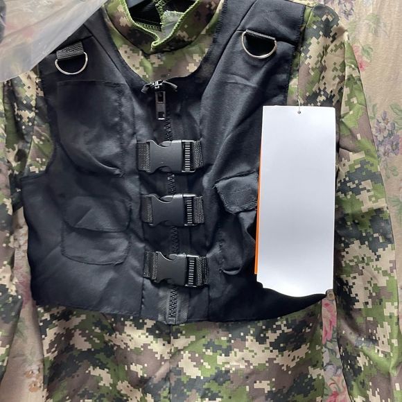 Army soldier dress up Halloween costume - Picture 5 of 7